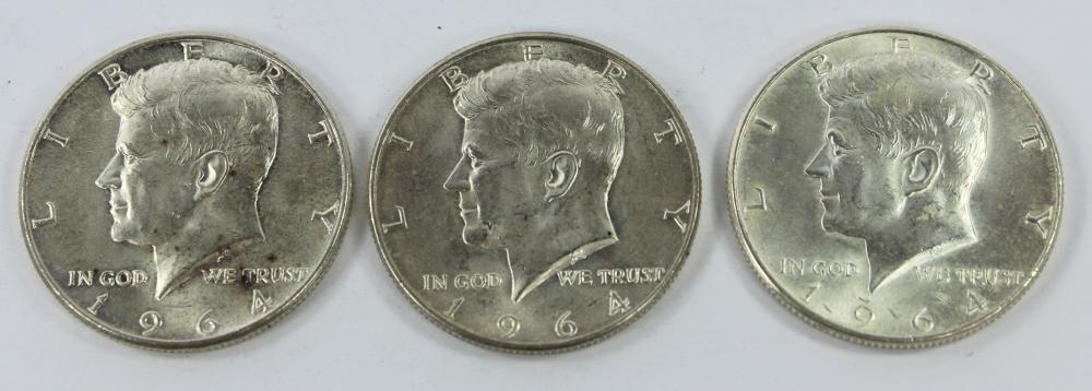 U.S.A. 1964 Silver (900) Ha... image