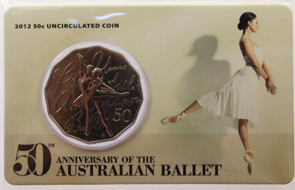 Australia 2012 'Ballet' 50c... image