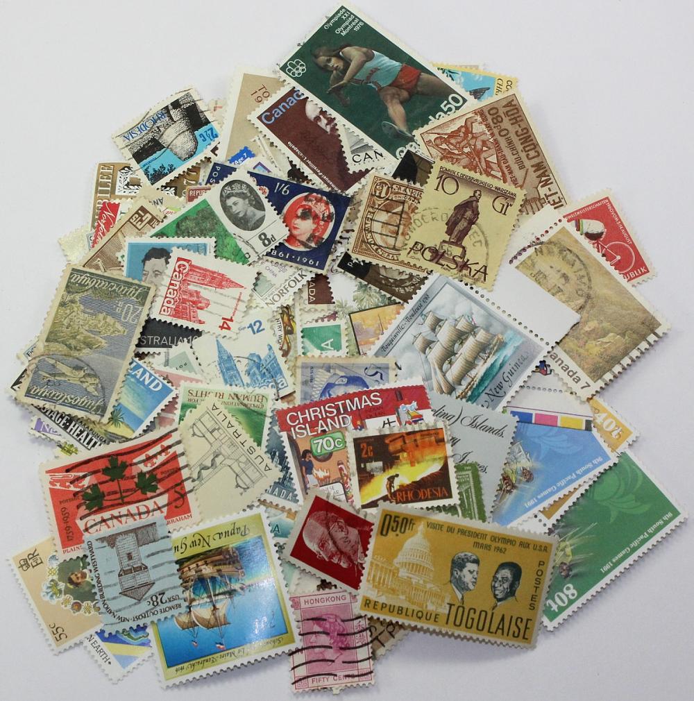 World Stamps Circa.Post-195... image