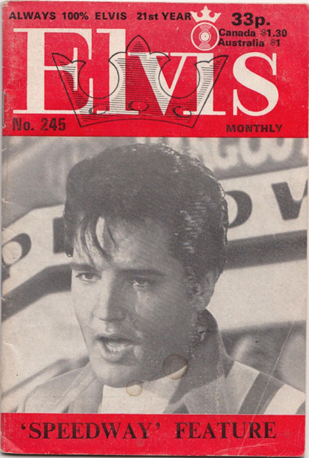 'Elvis' Monthly No. 245 (Ju... image