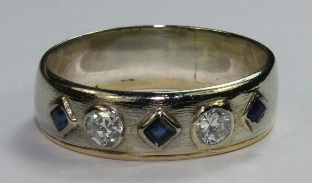 Diamond & Sapphire Ring in ... image