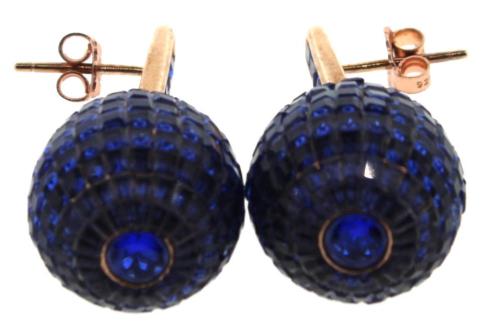 Sapphire Bauble Earrings wi... image