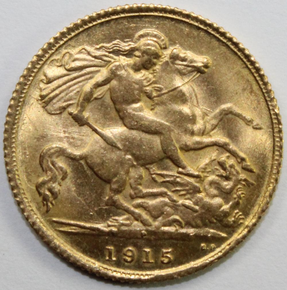 Australia. 1915 P Gold (0.9... image