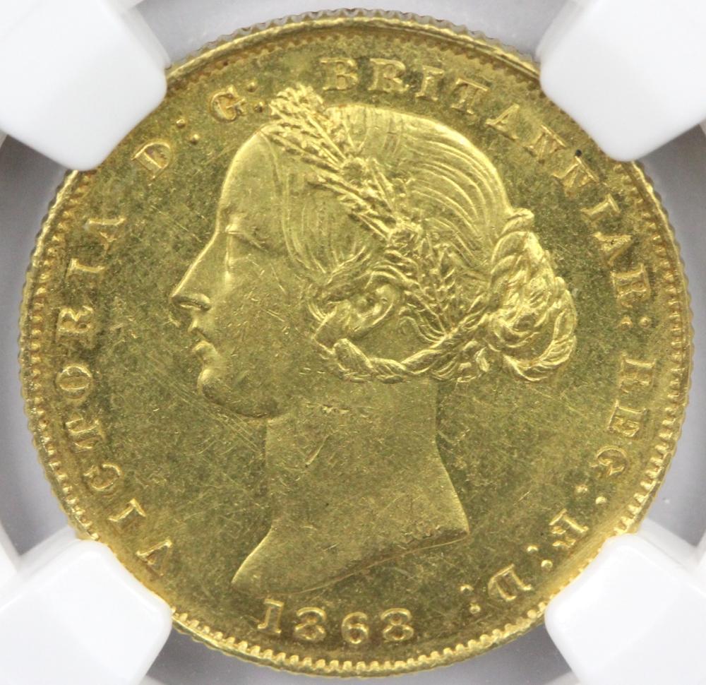 Australia. 1868 Sydney Mint... image