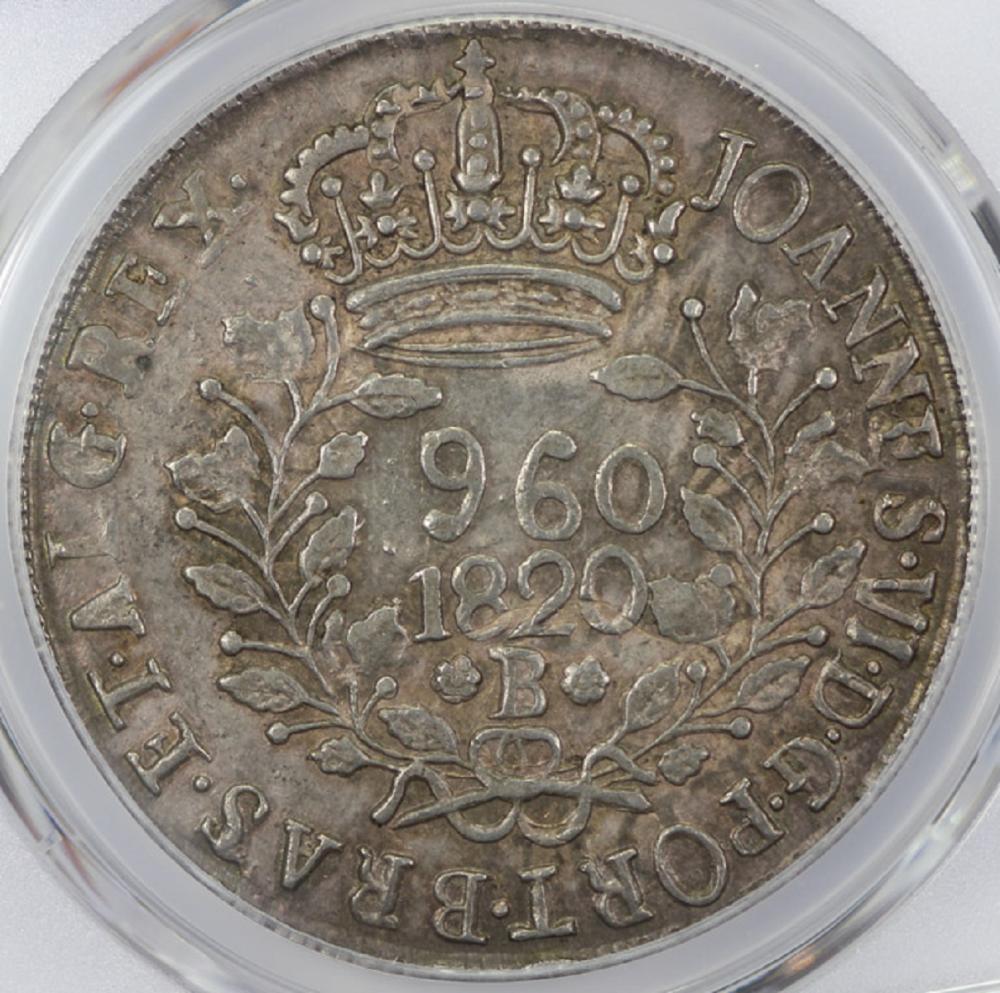 Brazil. 1820 B 960 Reis, PC... image