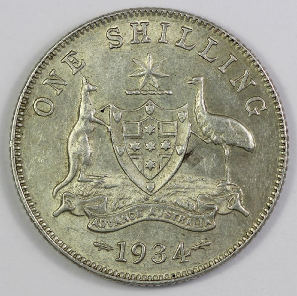 Australia. 1934 Shilling, l... image