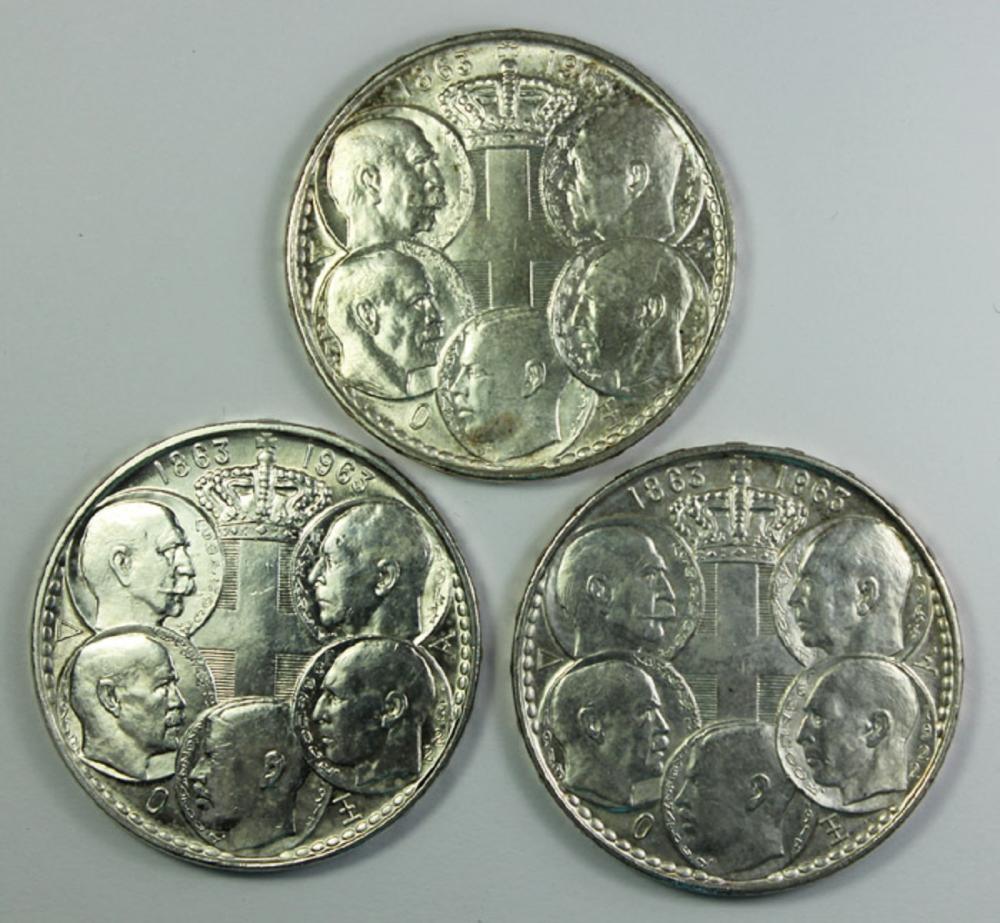 Greece. 1863 - 1963 Silver ... image