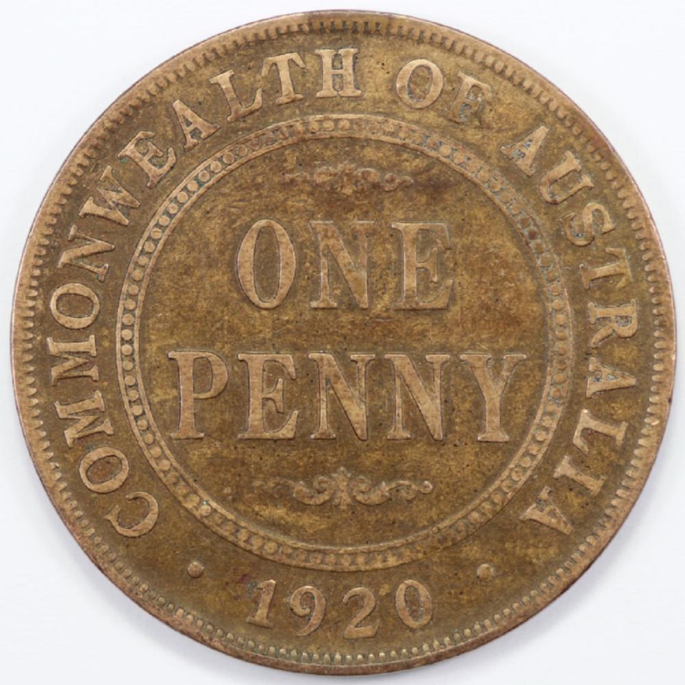 Australia. 1920 .//. Penny,... image