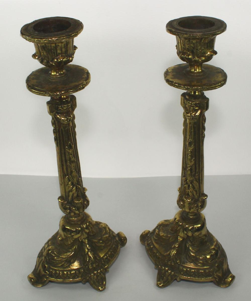 Art Nouveau-style Brass Can... image