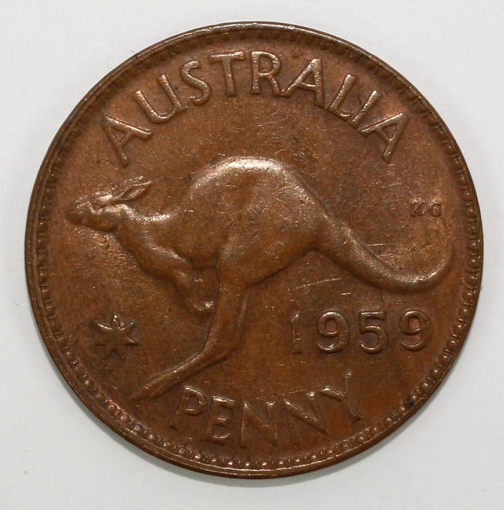 Australia 1959 (M) Penny, a... image