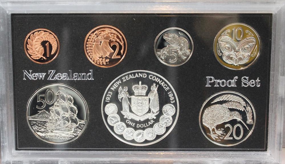 New Zealand 1983 Proof Set,... image