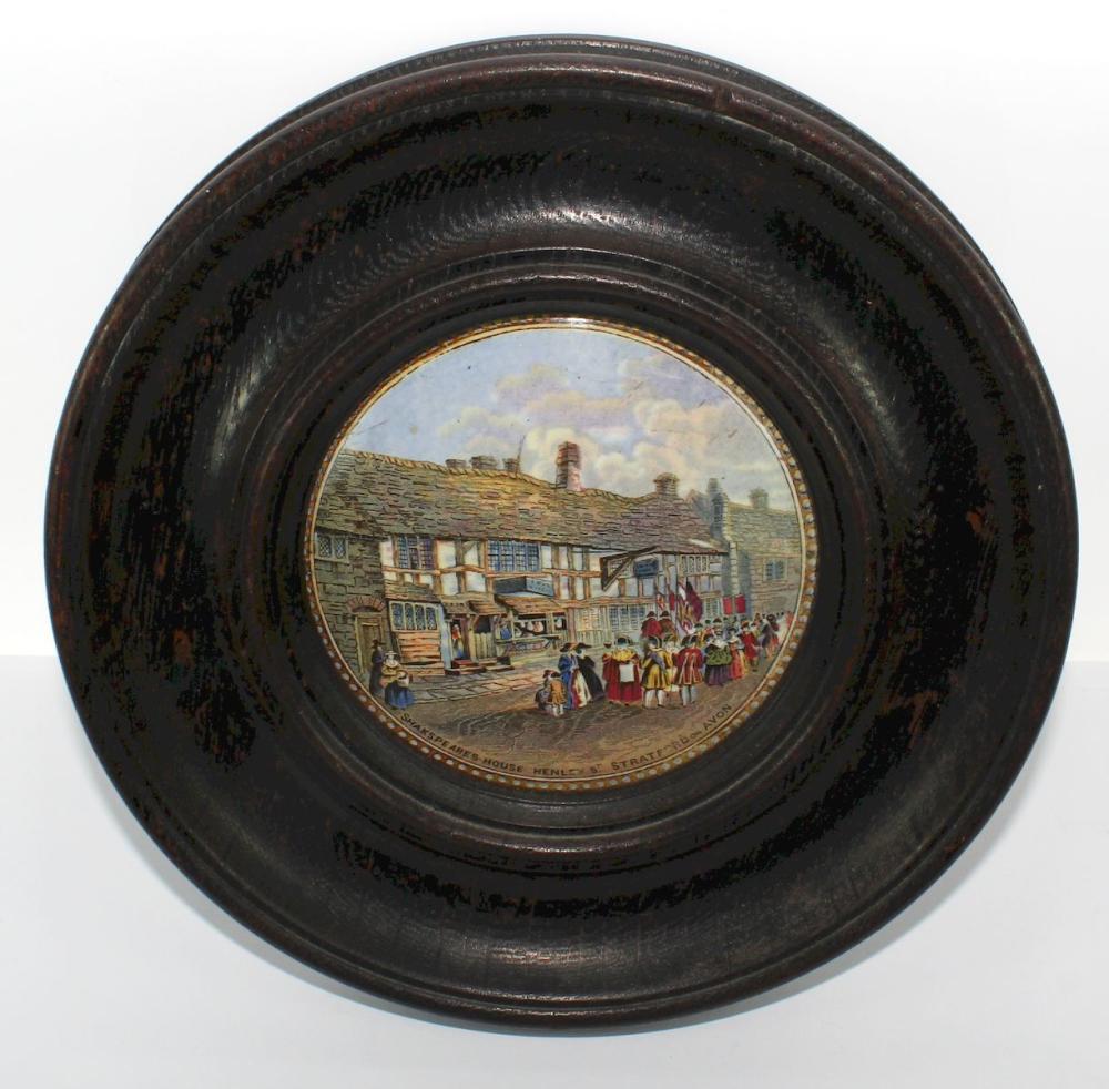 Painted Pot Lid depicting '... image