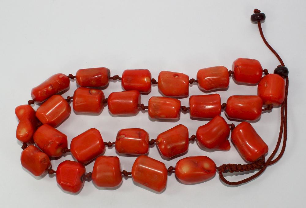 Natural Coral Necklace stru... image