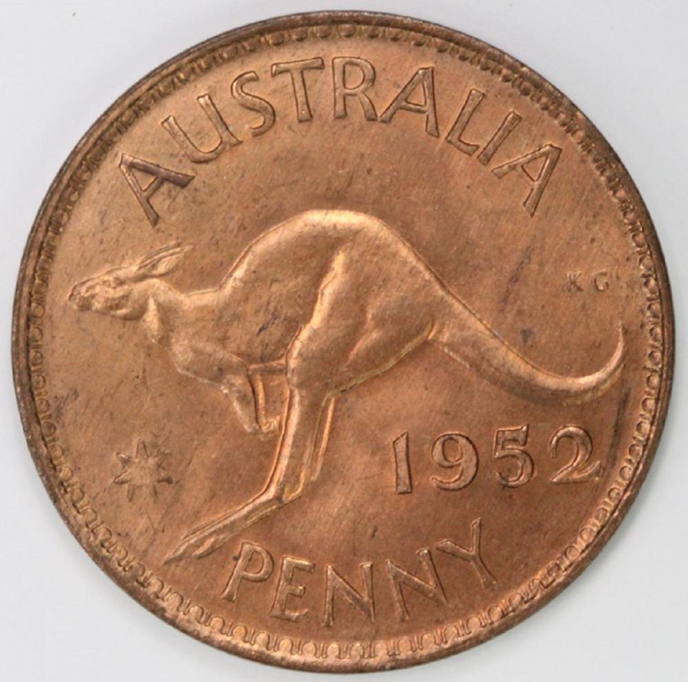 Australia 1952 (M) Penny, n... image