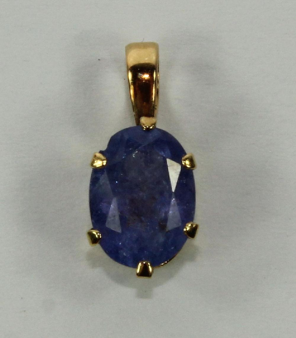 Small Tanzanite Pendant in ... image