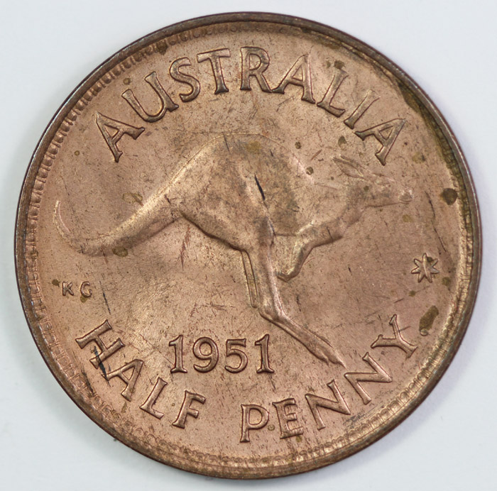 Australia 1951 Y. Halfpenny... image