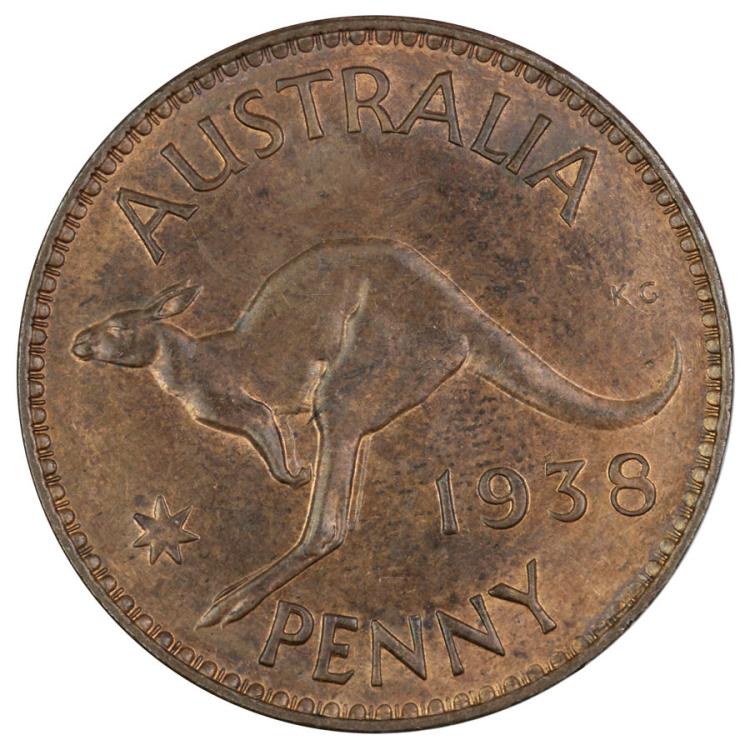 Australia 1938 Penny, Choic... image