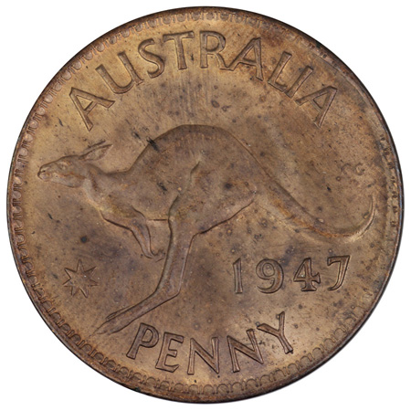 Australia 1947 (M) Penny, C... image