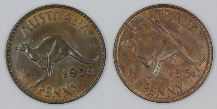 Australia 1950 (M) Penny & ... image