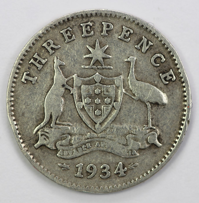 Australia 1934/3 'Overdate'... image