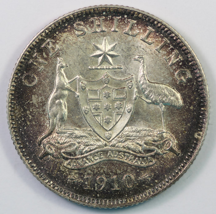 Australia 1910 Shilling abo... image