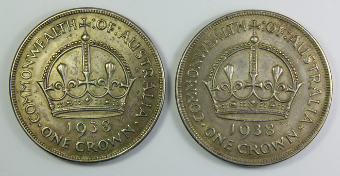 Australia 1938 Crown, about... image