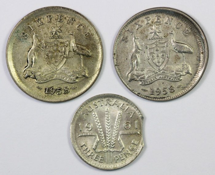 Australia 'Error' 1961 Thre... image