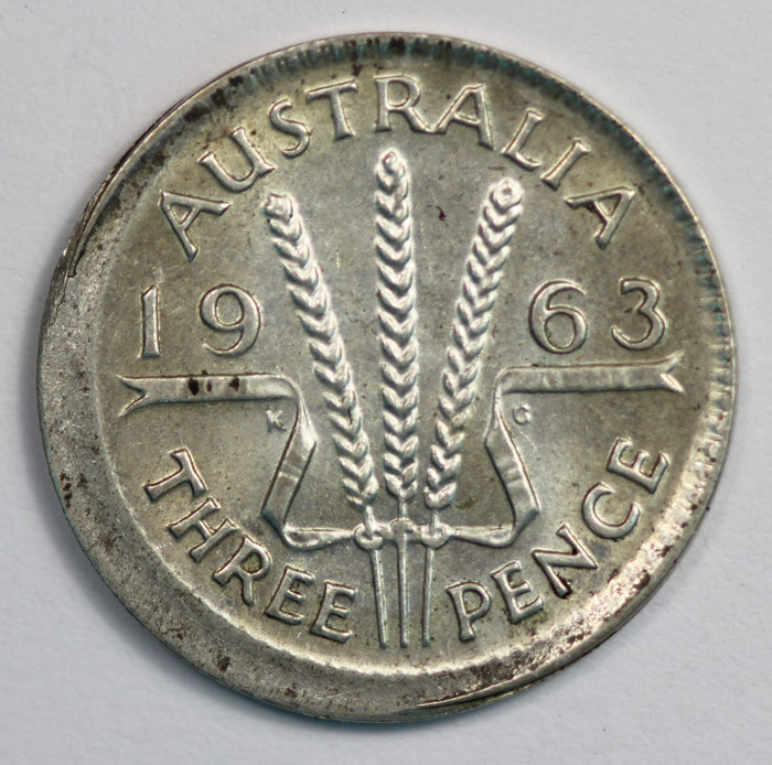 Australia 'Error' 1963 Thre... image