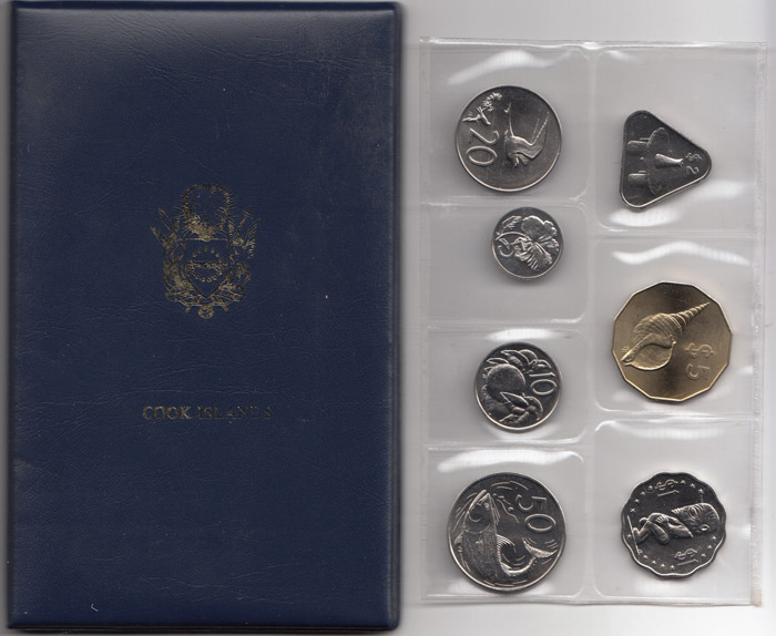 Cook Islands 1987 Mint Set,... image