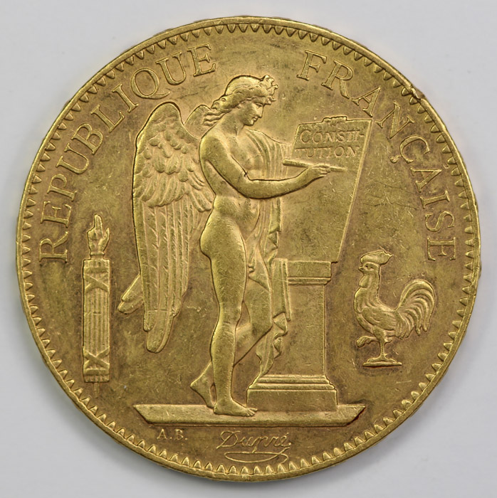 France 1906 A Gold 100 Fran... image