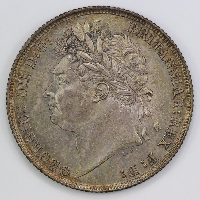 Great Britain 1821 Shilling... image