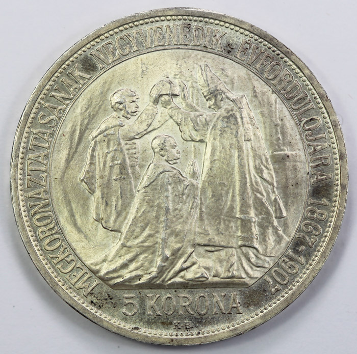 Hungary 1907 Proof Re-strik... image