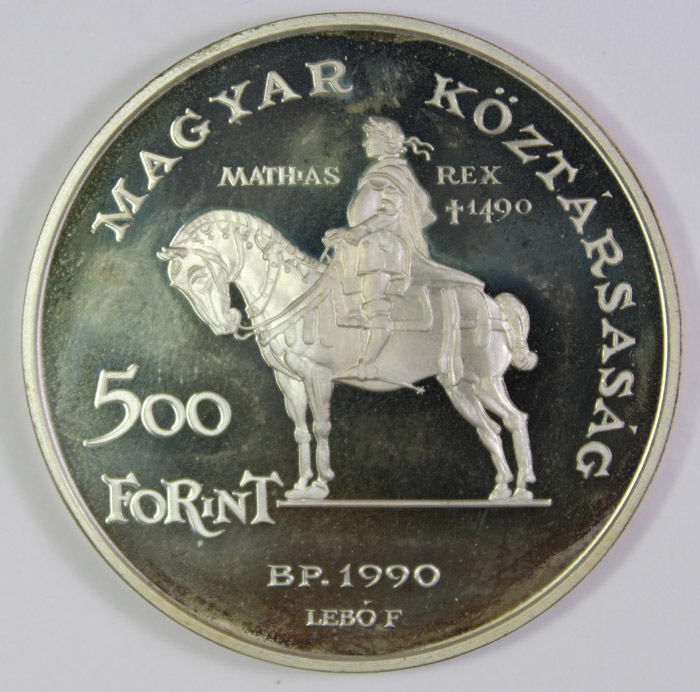 Hungary 1990 BP Silver (0.9... image