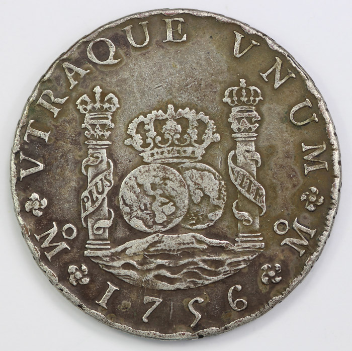 Mexico 1756 Mo MM 8 Reales,... image