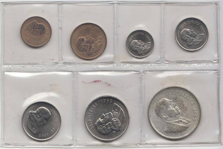 South Africa 1969 Mint Set ... image