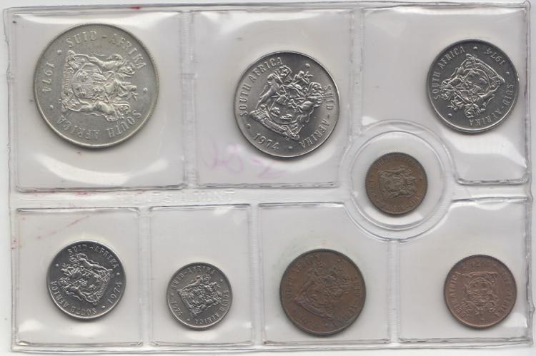 South Africa 1974 Mint Set ... image