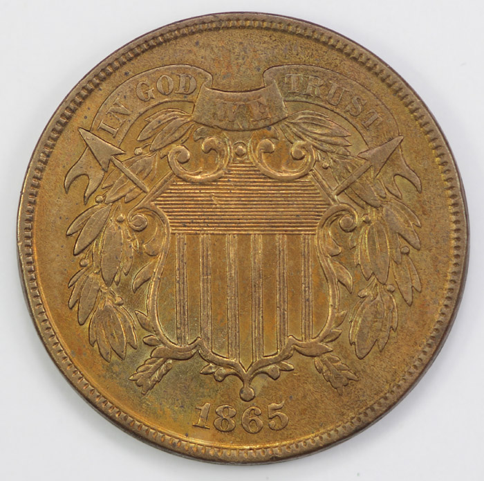 USA 1865 2 Cent, Uncirculat... image