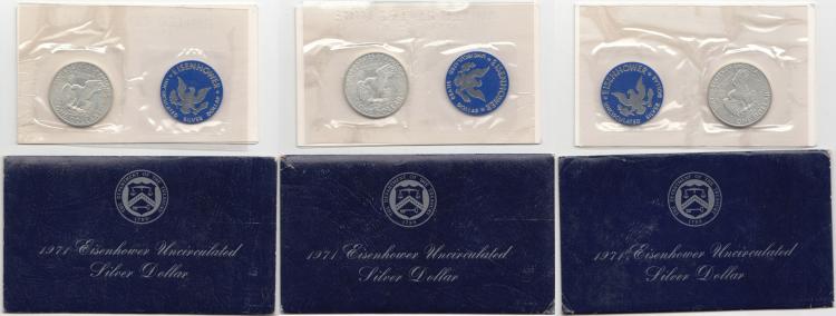 USA 1971 Silver (0.400) Eis... image