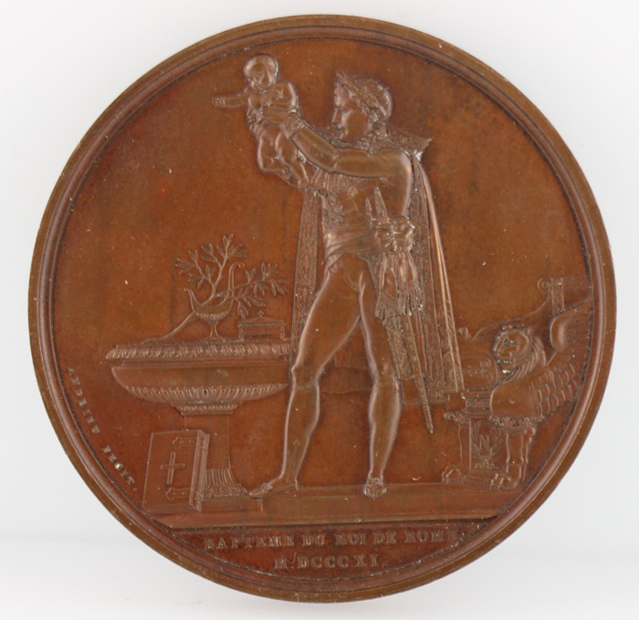 France - Large bronze medal... image