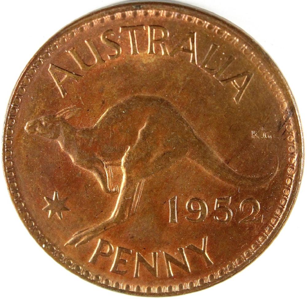 Australia. 1952 (M) Penny, ... image