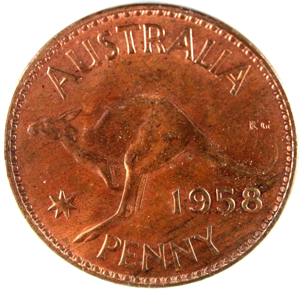 Australia. 1958 (M) Penny, ... image