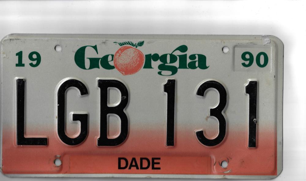 U.S.A. 'Georgia' Car Number... image