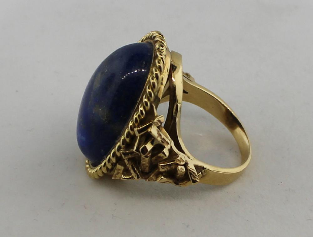 Stylish Lapis Lazuli Ring i... image