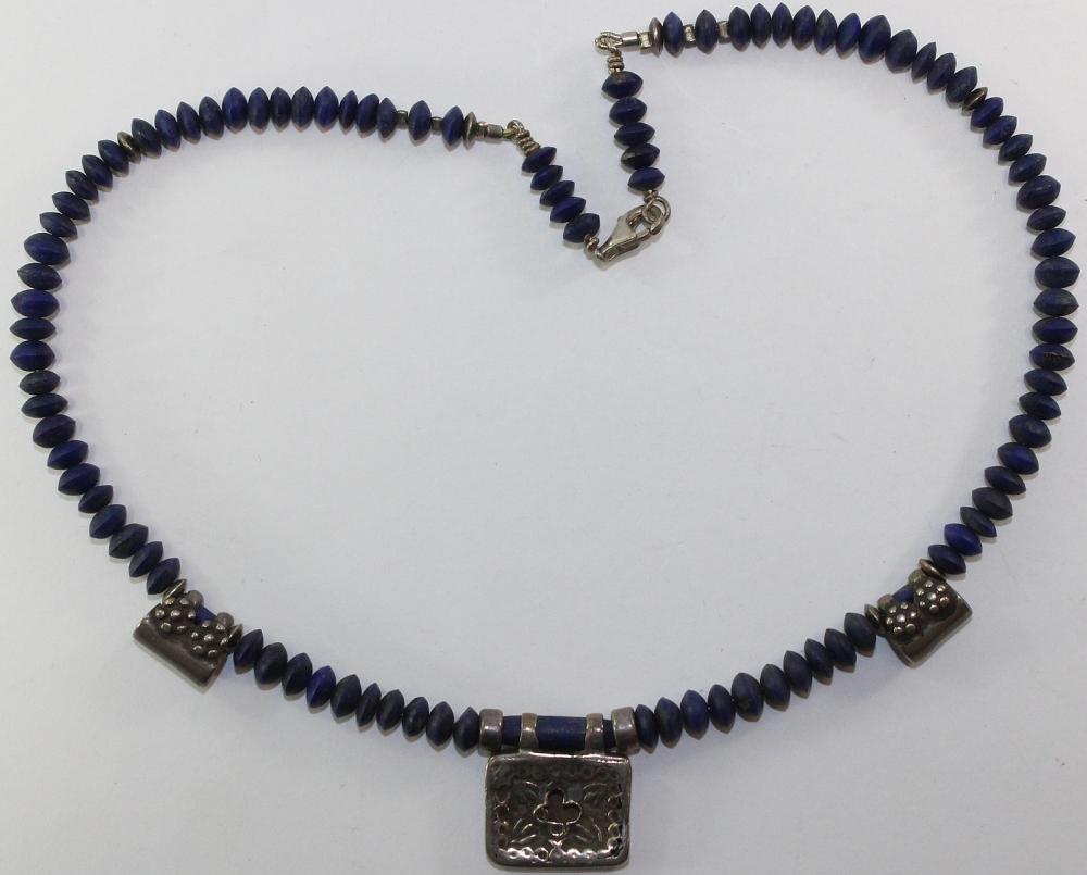 Lapis Necklace augmented wi... image