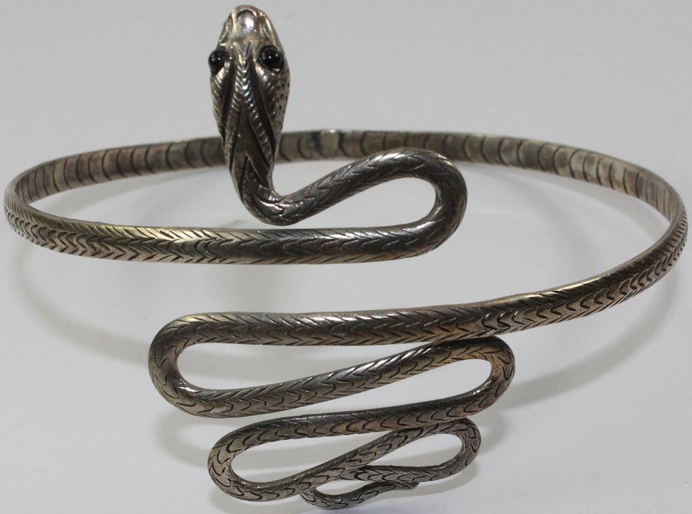 Snake Armlet in Sterling (0... image