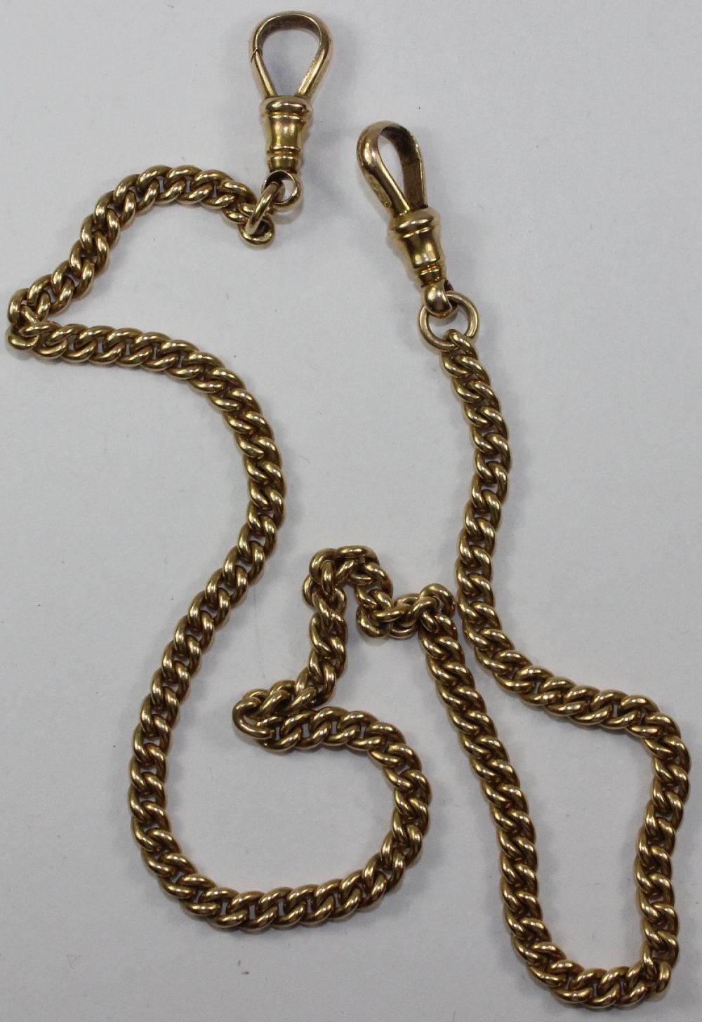 Antique Gold Watch Chain in... image