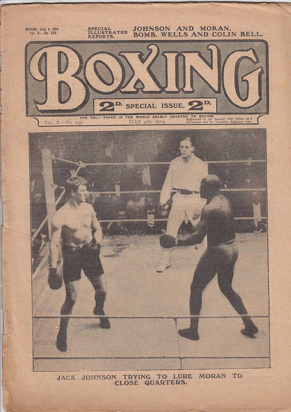 'Boxing' magazine July 4, 1... image