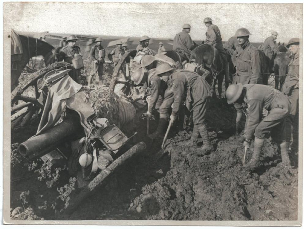 WWI. Contemporary War Photo... image