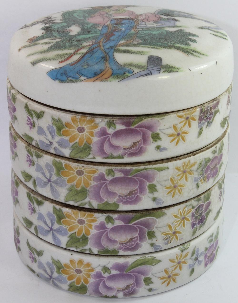 Stackable Porcelain Chinese... image