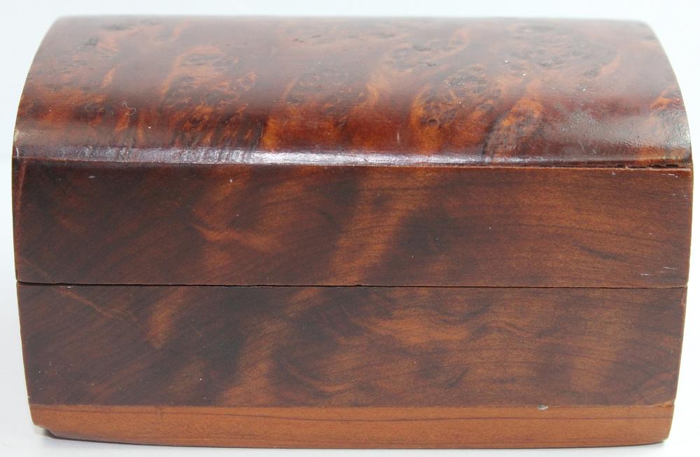 Lidded Walnut Box with Pine... image